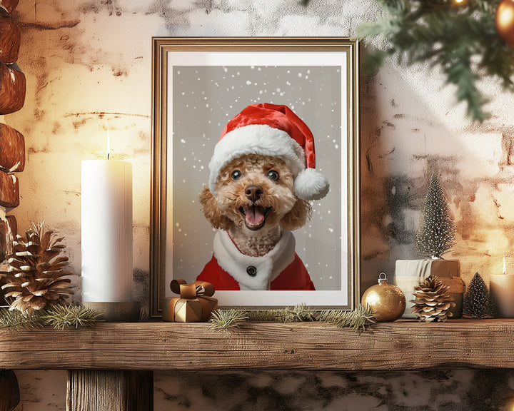 Christmas Dog Portrait