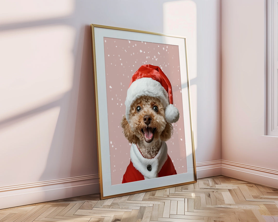 Christmas Dog Portrait