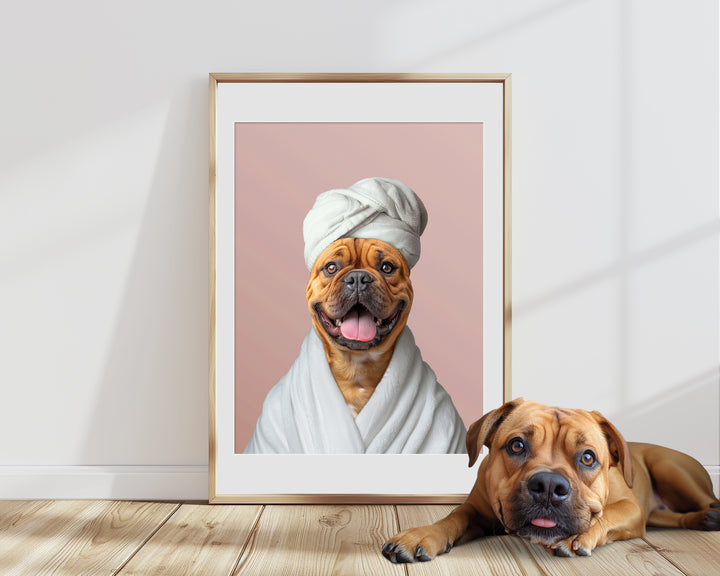 Bathroom Pet Portrait